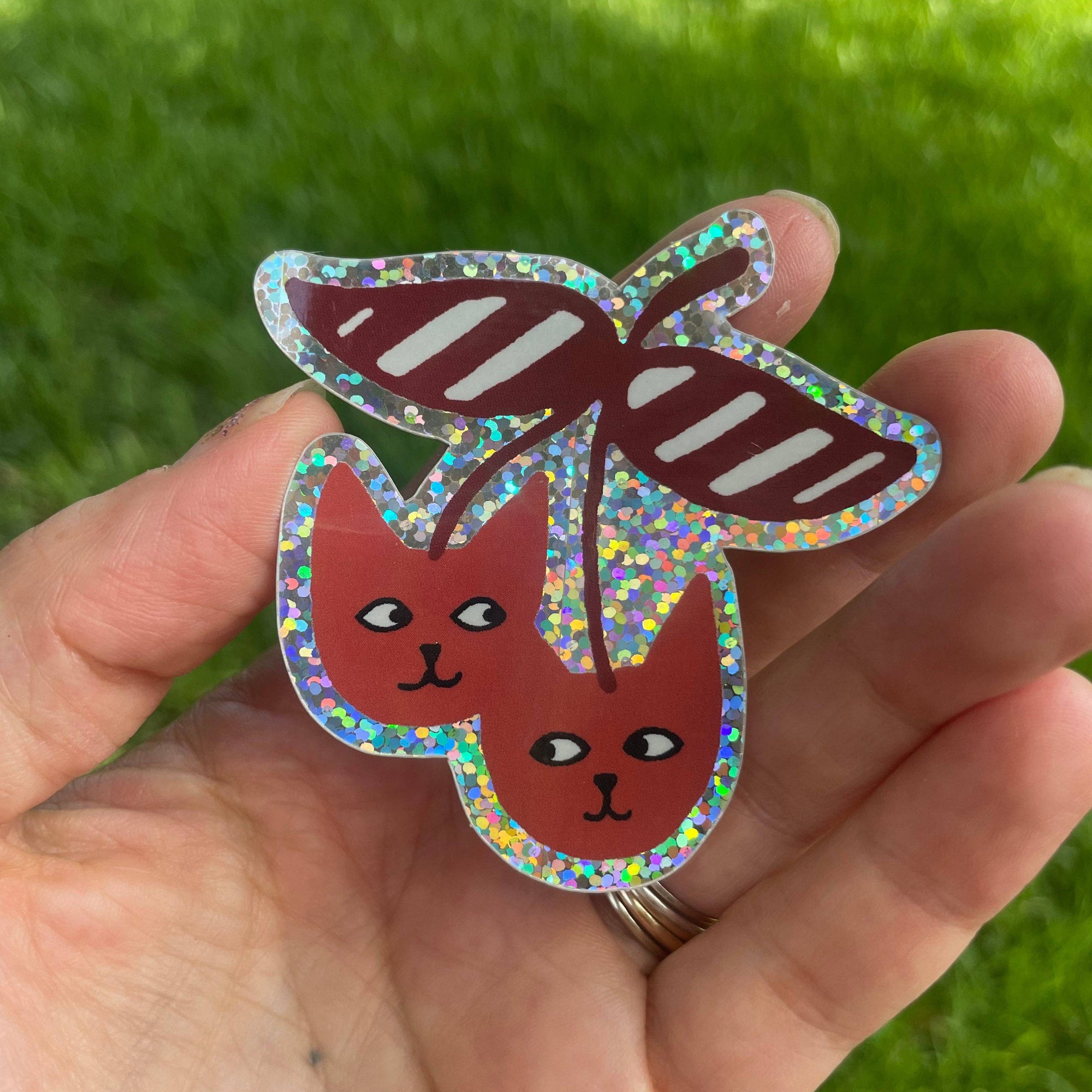 Cherry Cat Sticker