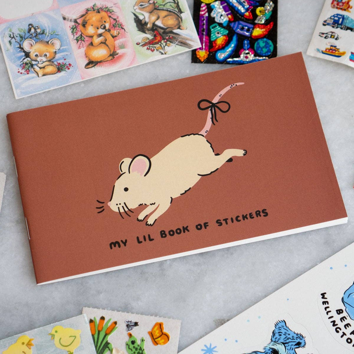 Jumpy Mouse Pocket Sticker Book