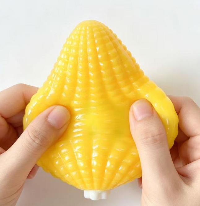 NEW! Corn Crunch Squishy –  Crunchy ASMR Stress Relief