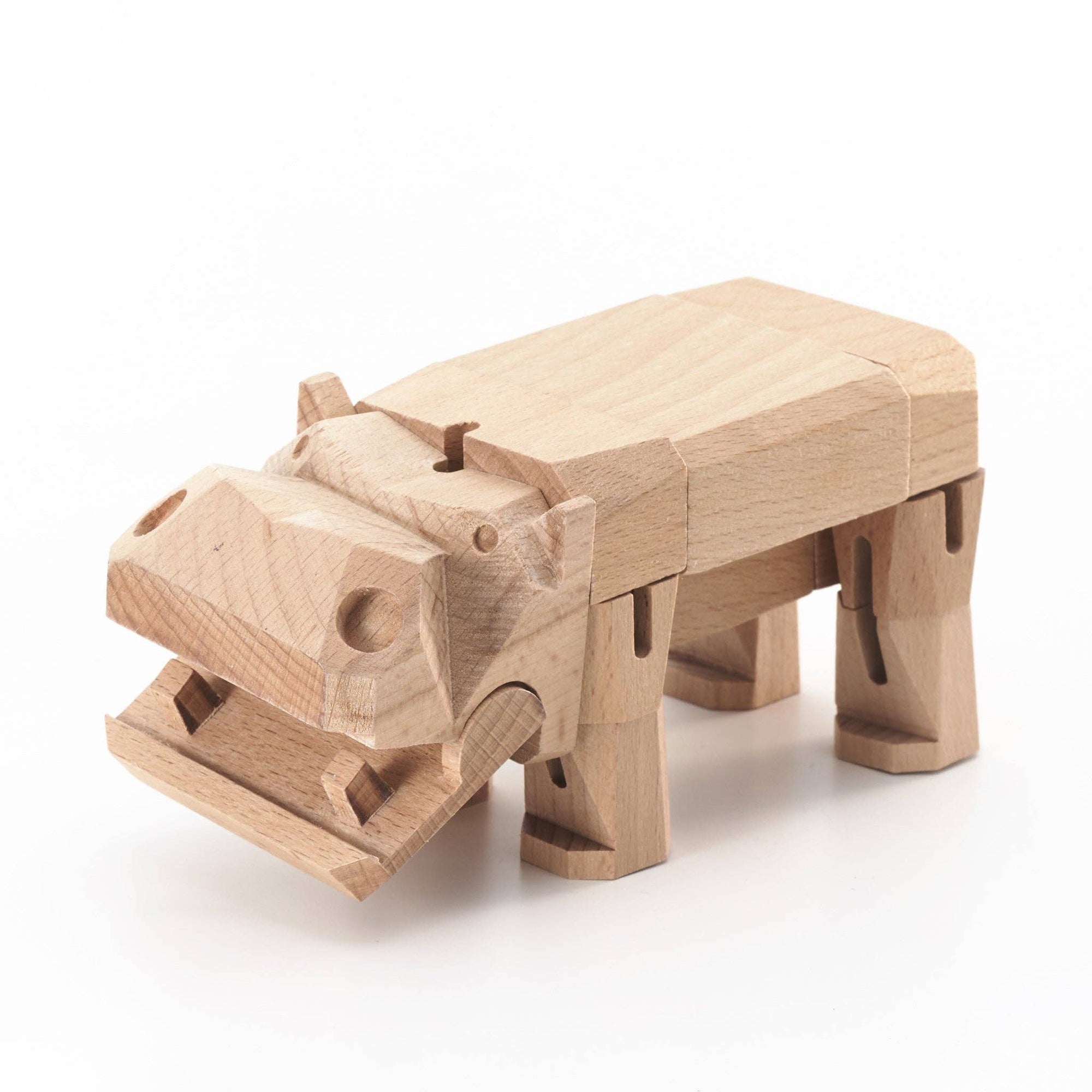 Morphits Hippo Wooden Toy