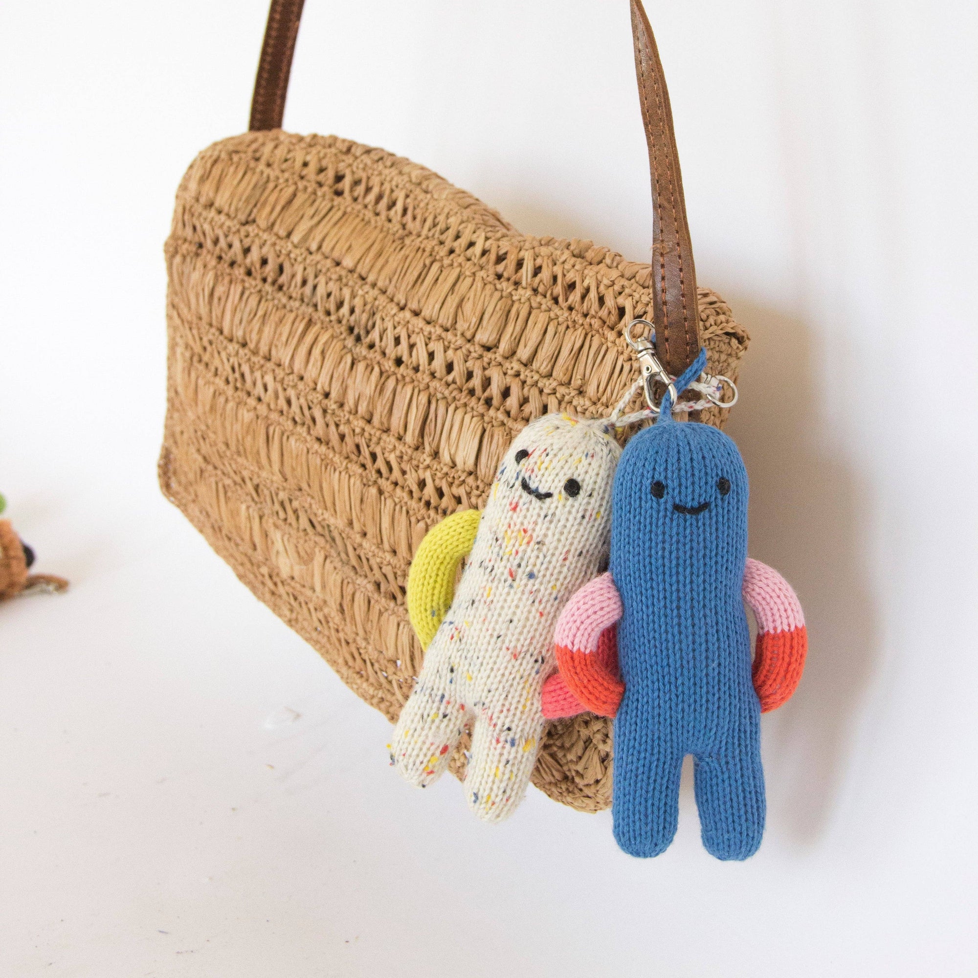 Bag Charm Hold Me Cobalt