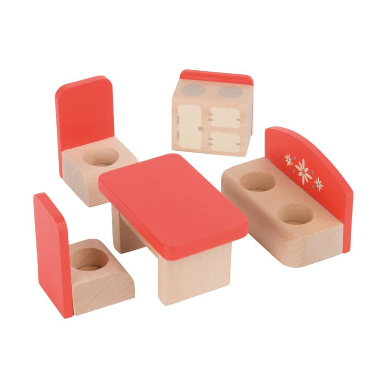 Wooden Playhouse -The Big Family 3yrs+