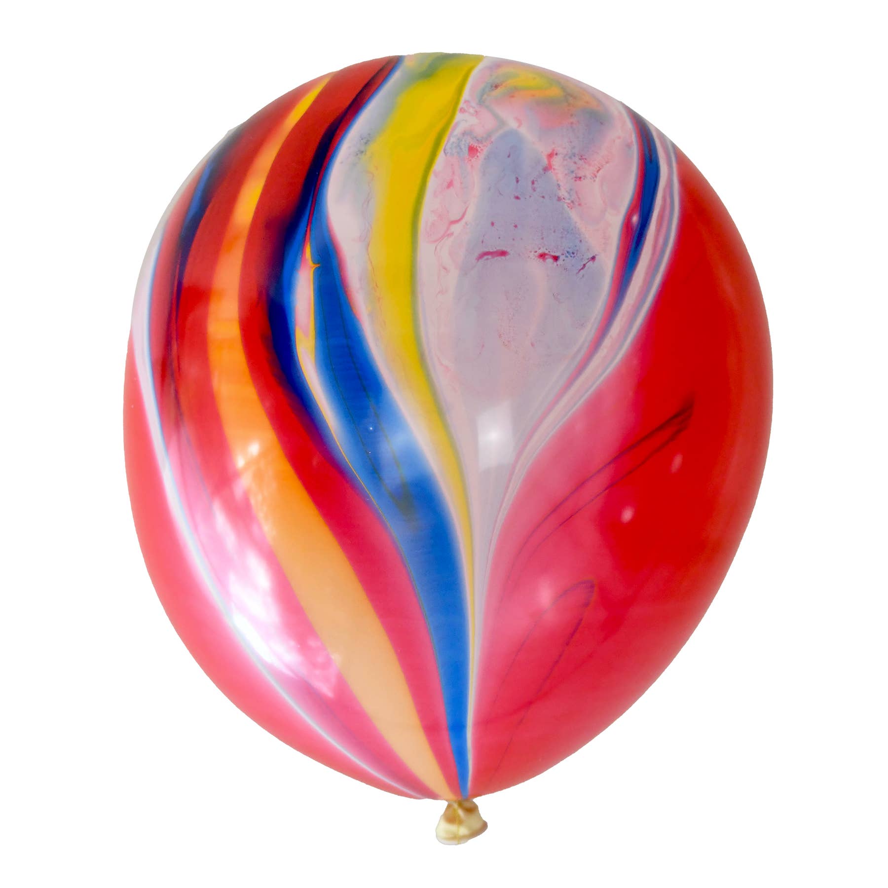 Agate Marble Latex Balloons - Pack of 6