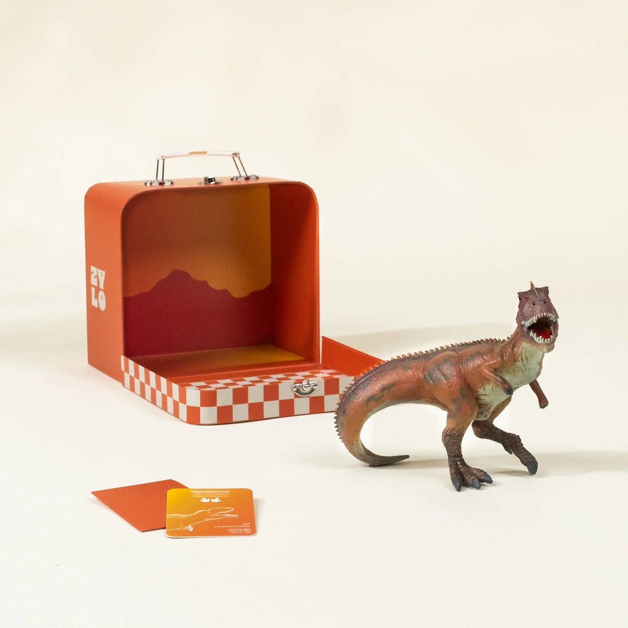 Giganotosaurus Dinosaur in a Collectible Box