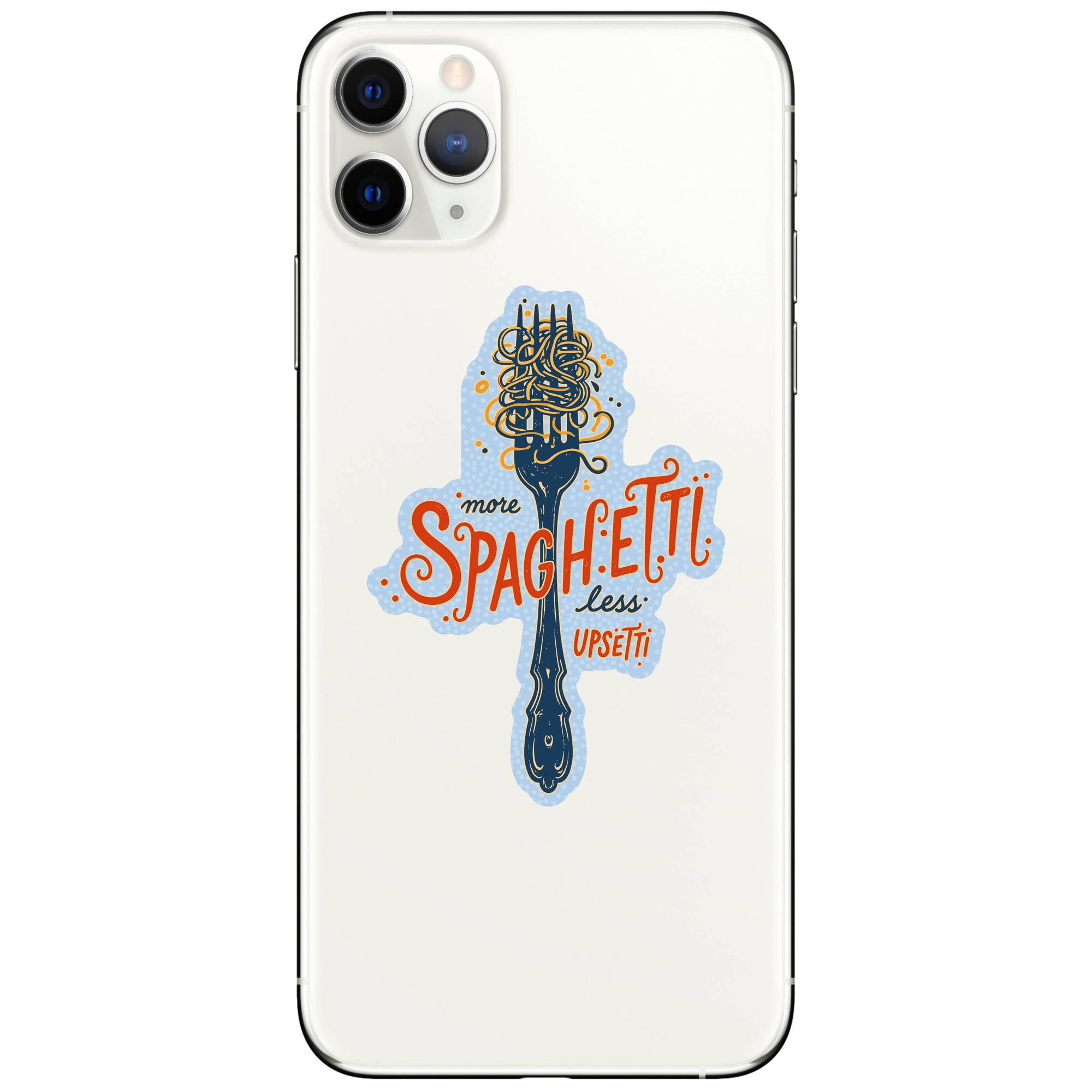 Spaghetti Upsetti Vinyl Sticker