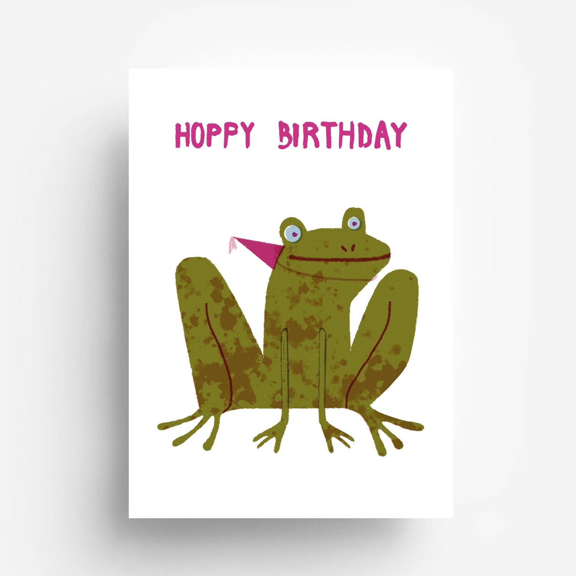 Frog Postcard -Barbara Dziadosz