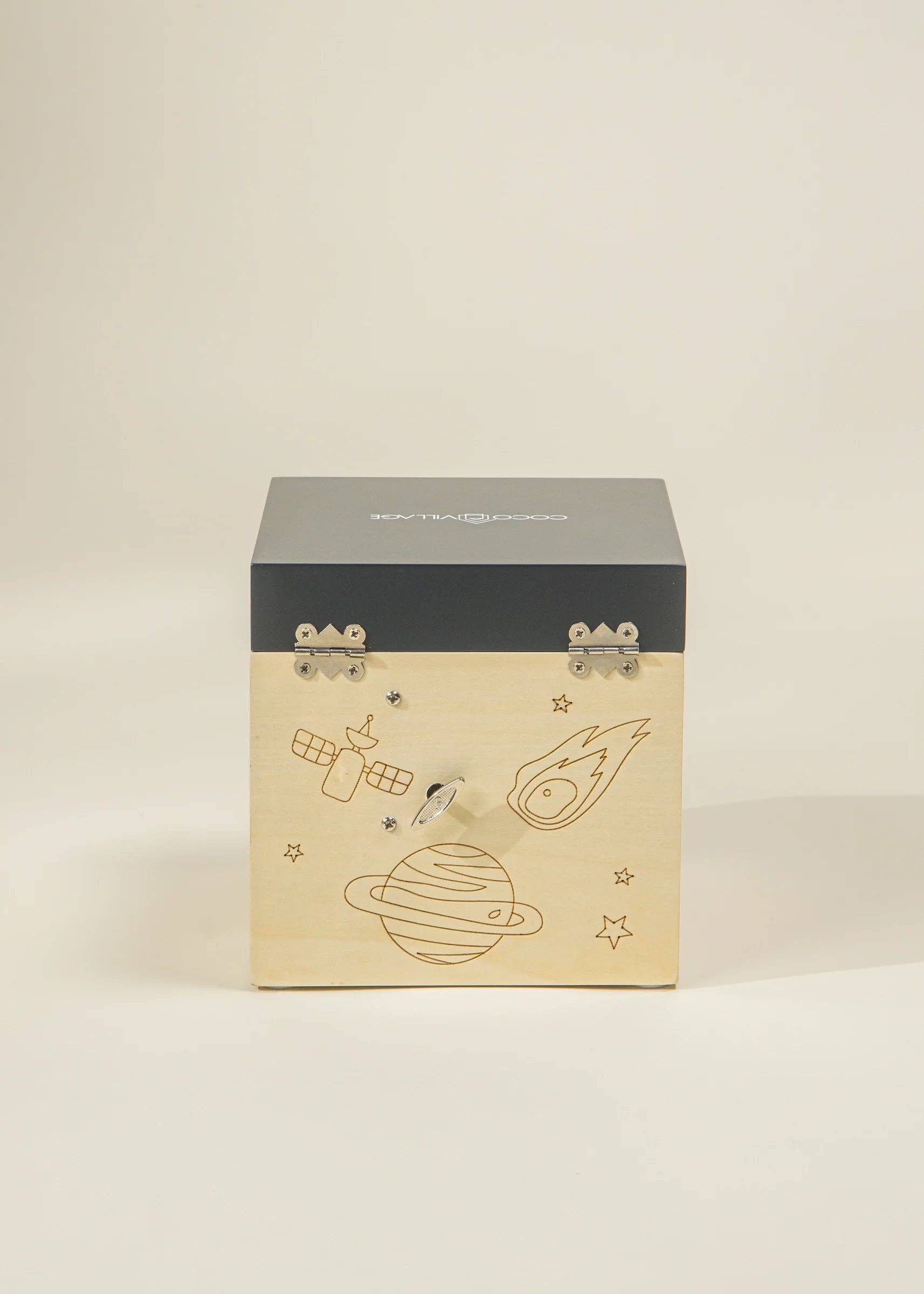 Wooden Musical Souvenir Box - Space