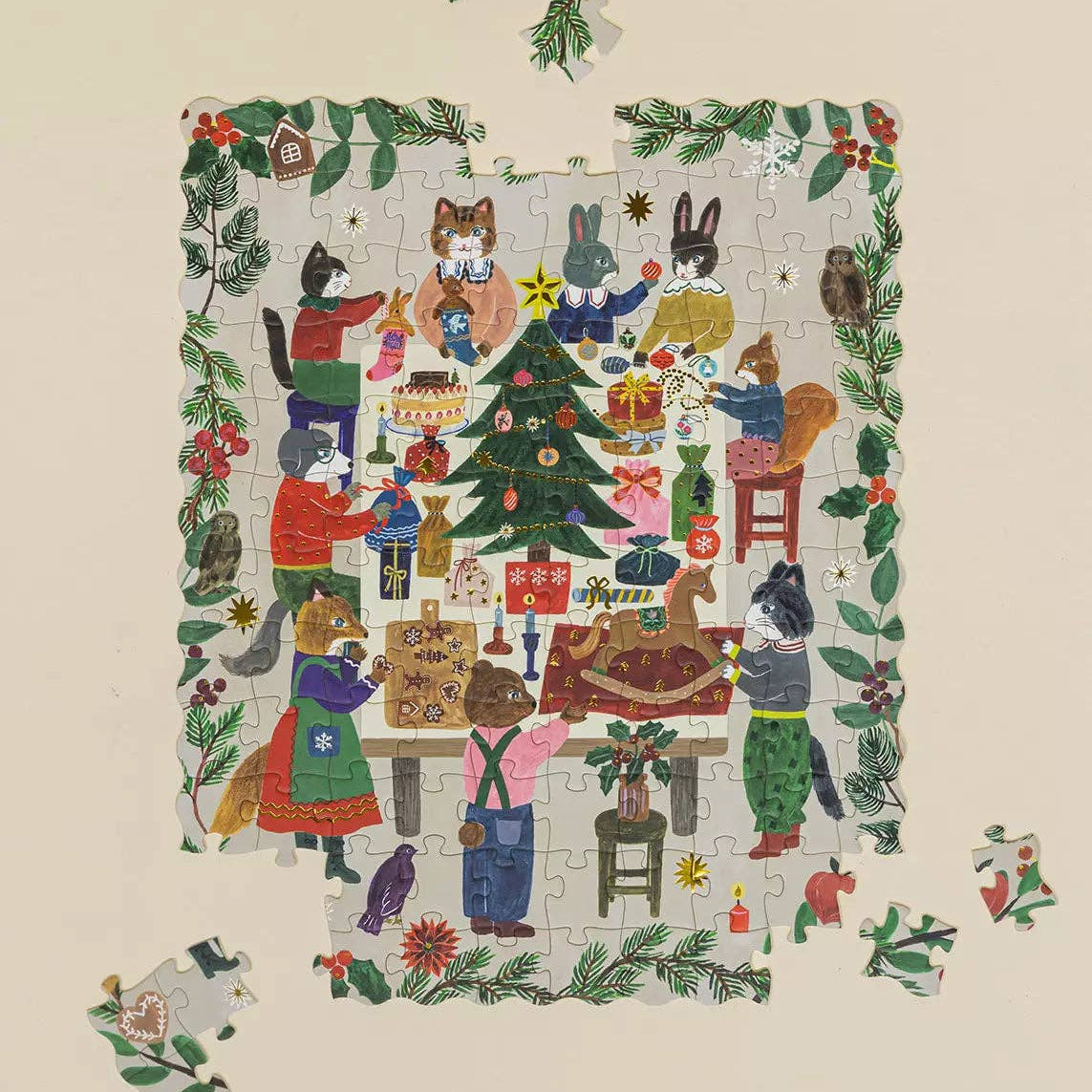 Holiday Puzzle - Gift Exchange - 120pcs