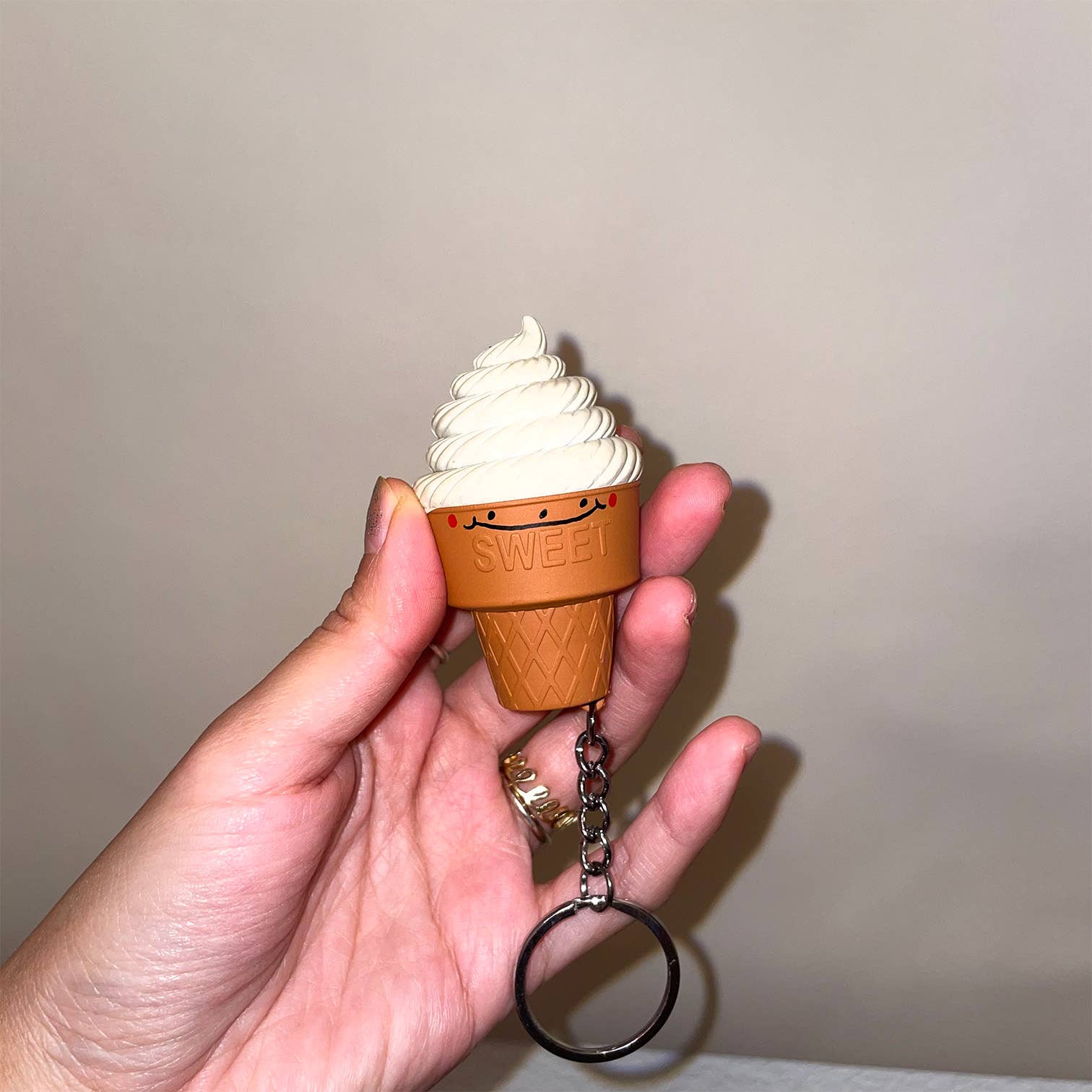 Ice Cream Lighter Keychain