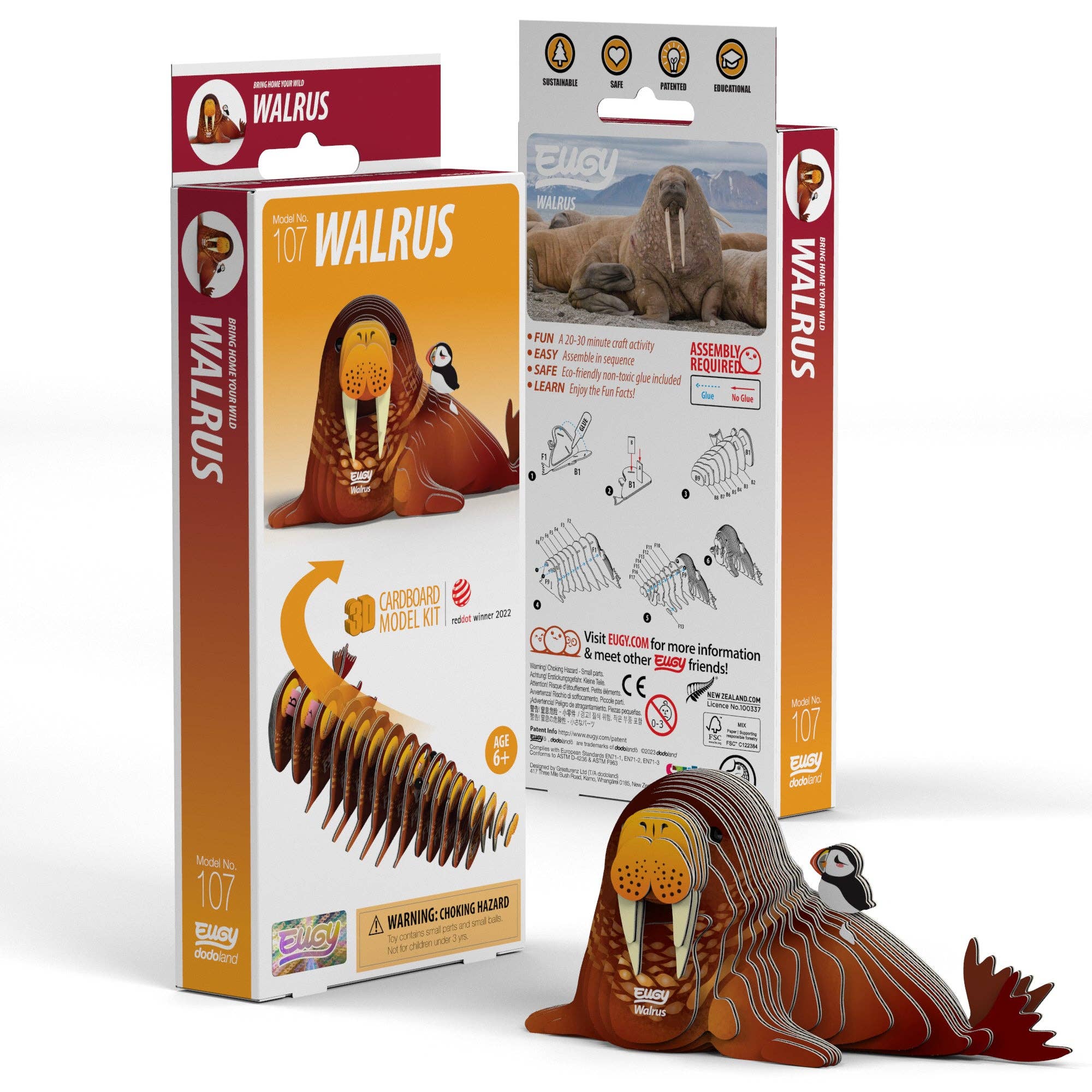 Walrus 3D Puzzle
