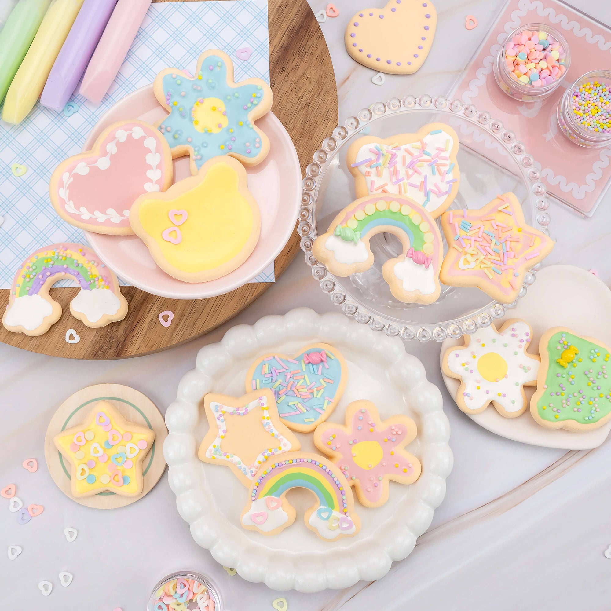 Play & Display Sugar Cookie Deco Dough DIY Craft Kit