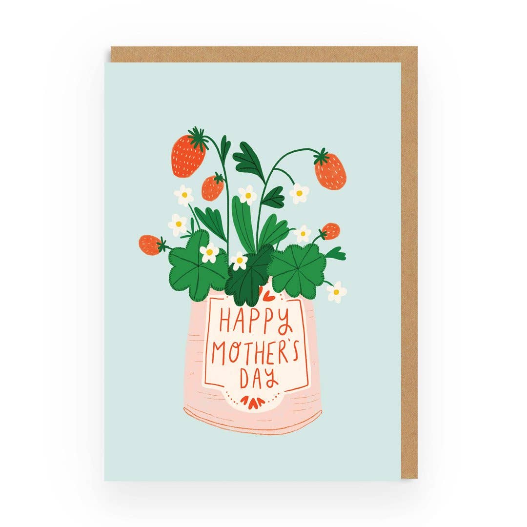 Mother's Day Strawberries Card