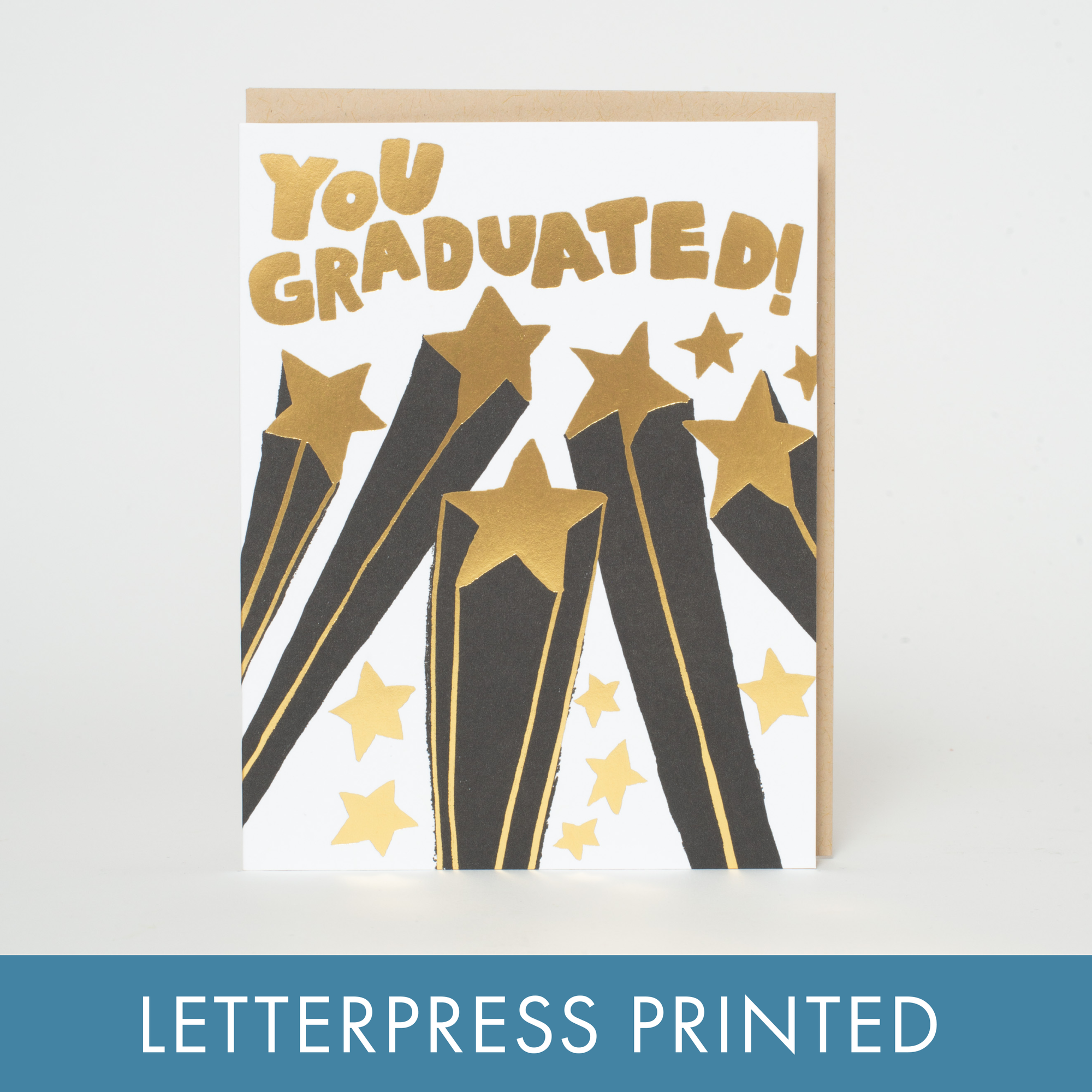 Graduation Congrats Letterpress Card