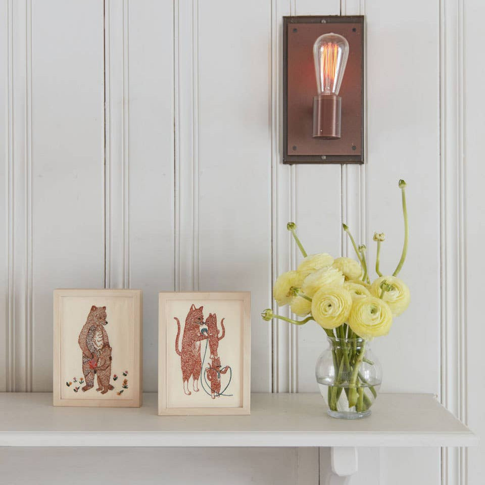 Mama Bear and Cub Card