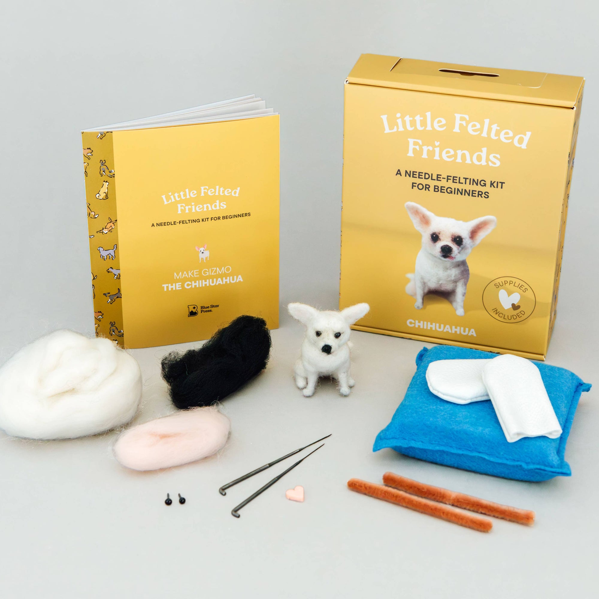 Little Felted Friends: Chihuahua (Needle-Felting Kit)
