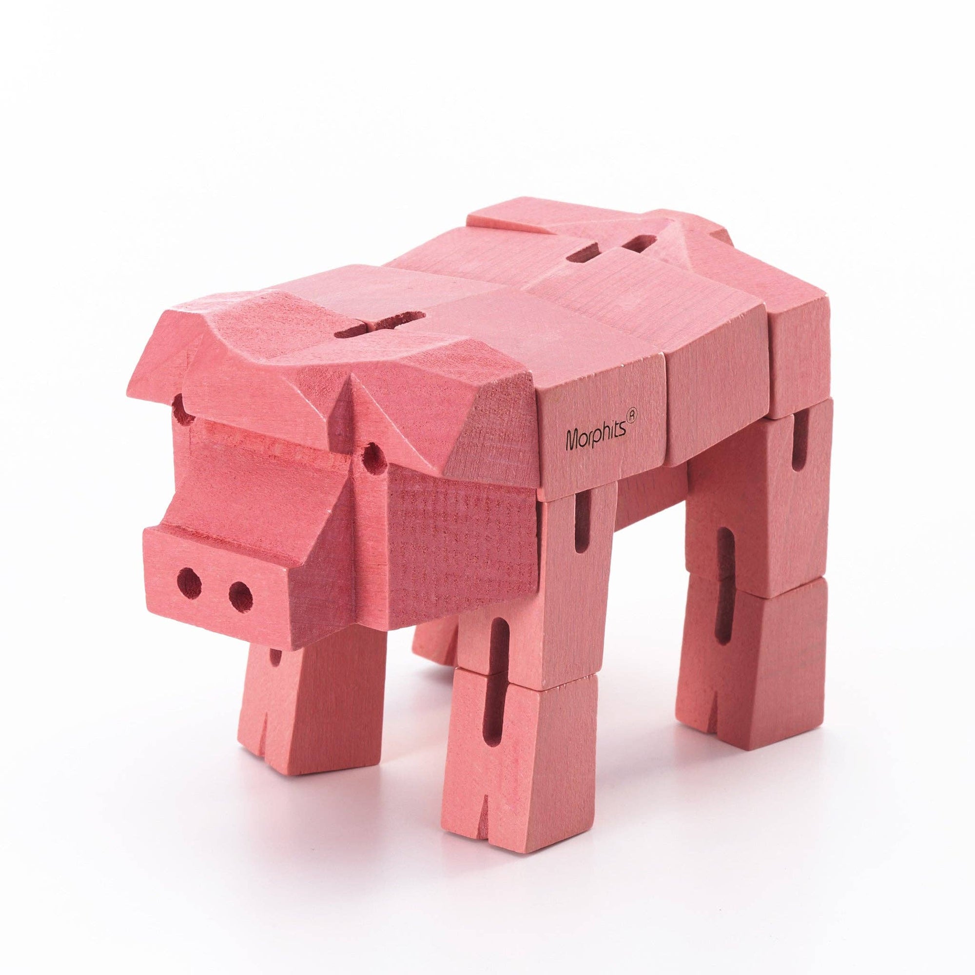Morphits Pig Wooden Toy