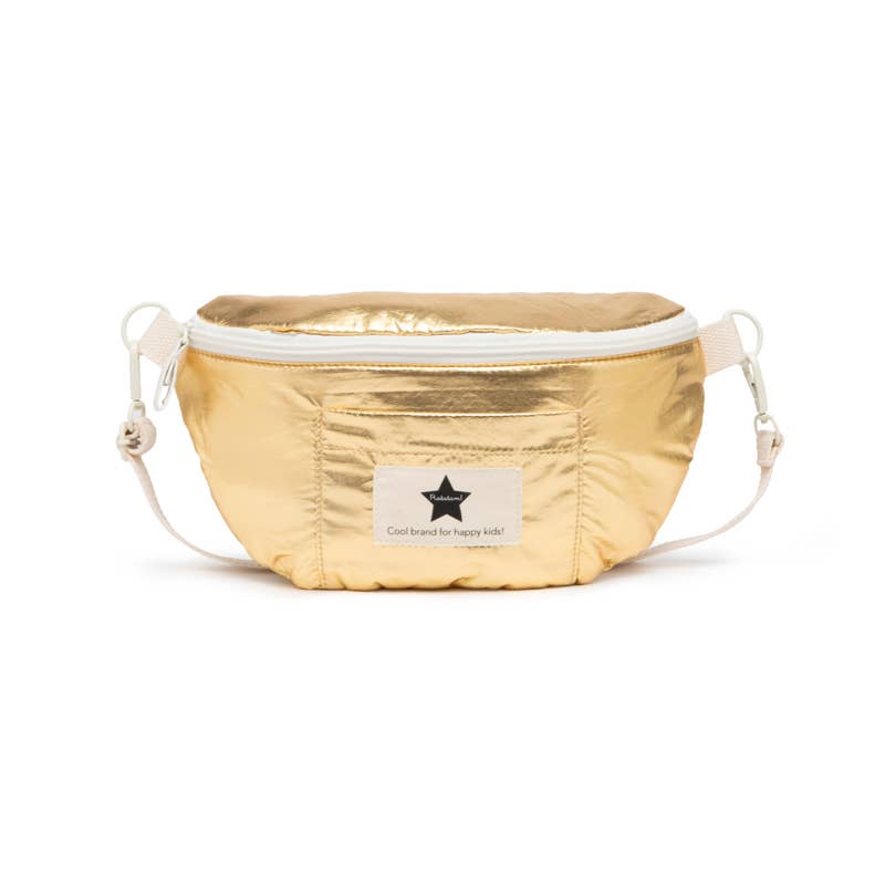 Metallic fanny pack