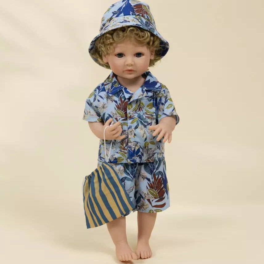 CocoFriends 22" (56 cm) Doll Clothing Set – Beach Day
