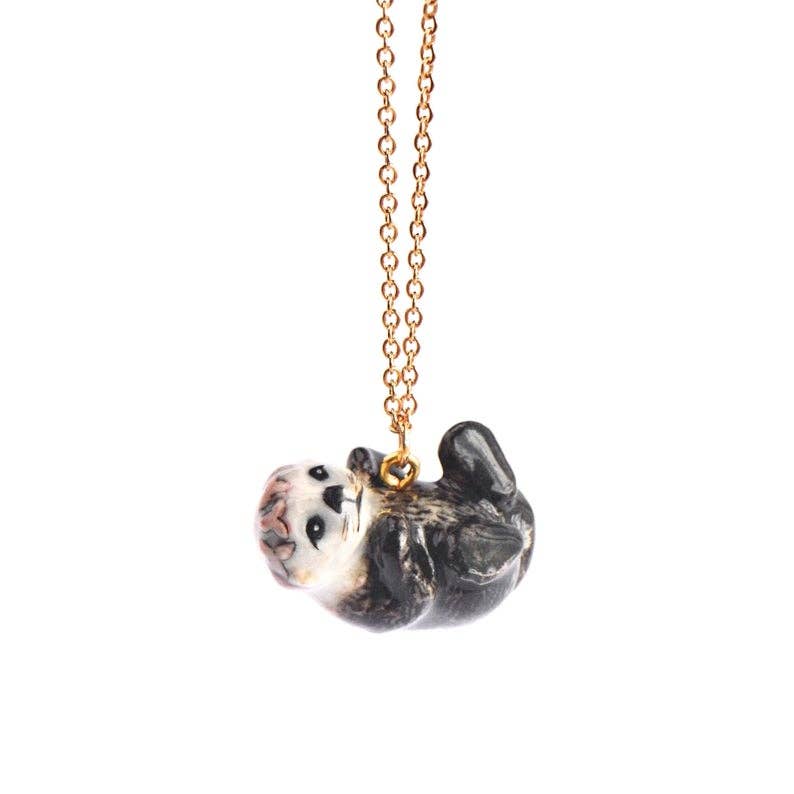 Baby Spring Otter Necklace