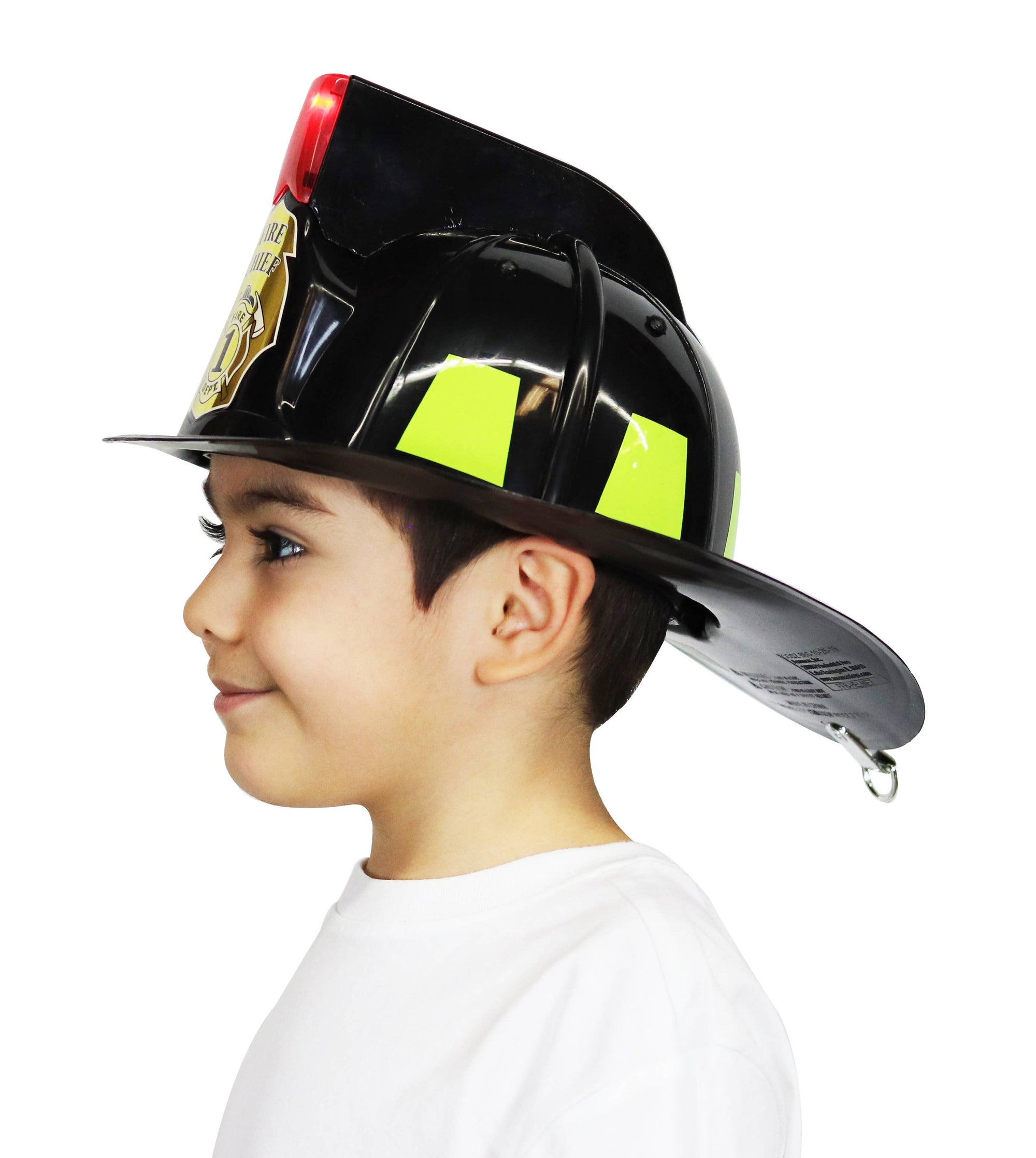 Jr. Fire Chief Helmet with Siren & Lights