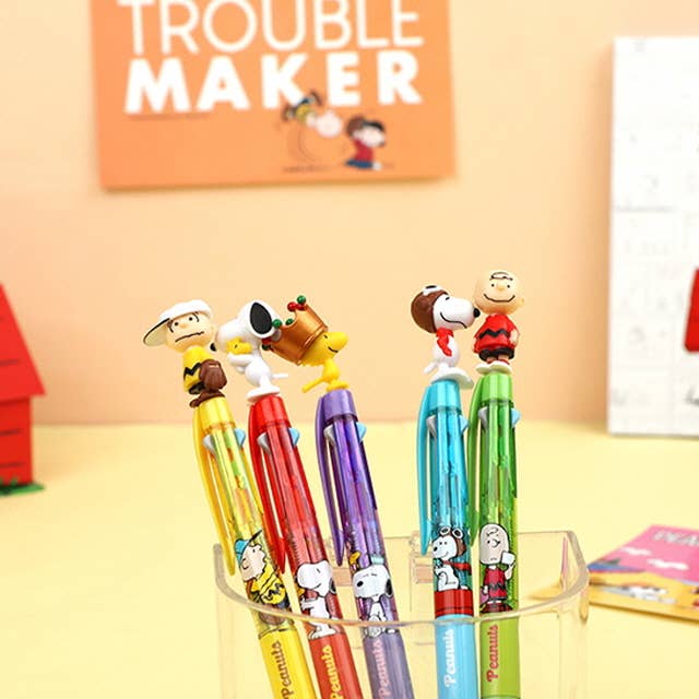 Peanuts Snoopy Figure Mascot Ball point Pen 0.5mm - 3 Colors