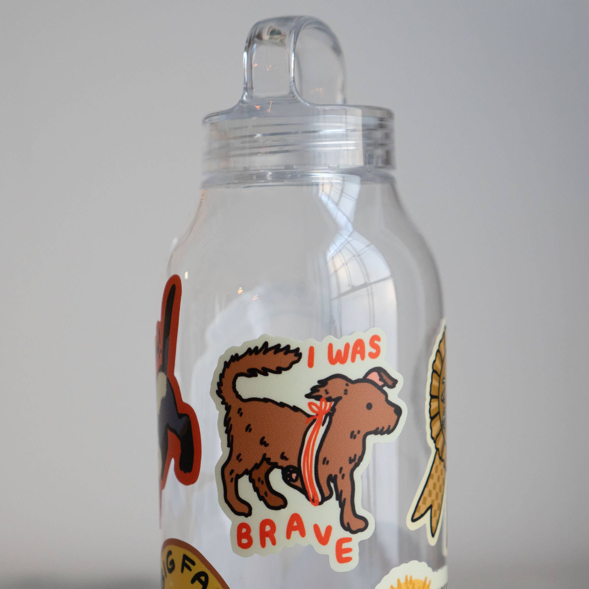 I Was Brave Sticker | Waterproof Vinyl Sticker