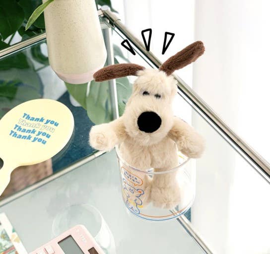 Wallace's Gromit & Shaun the Sheep Plush Keychain