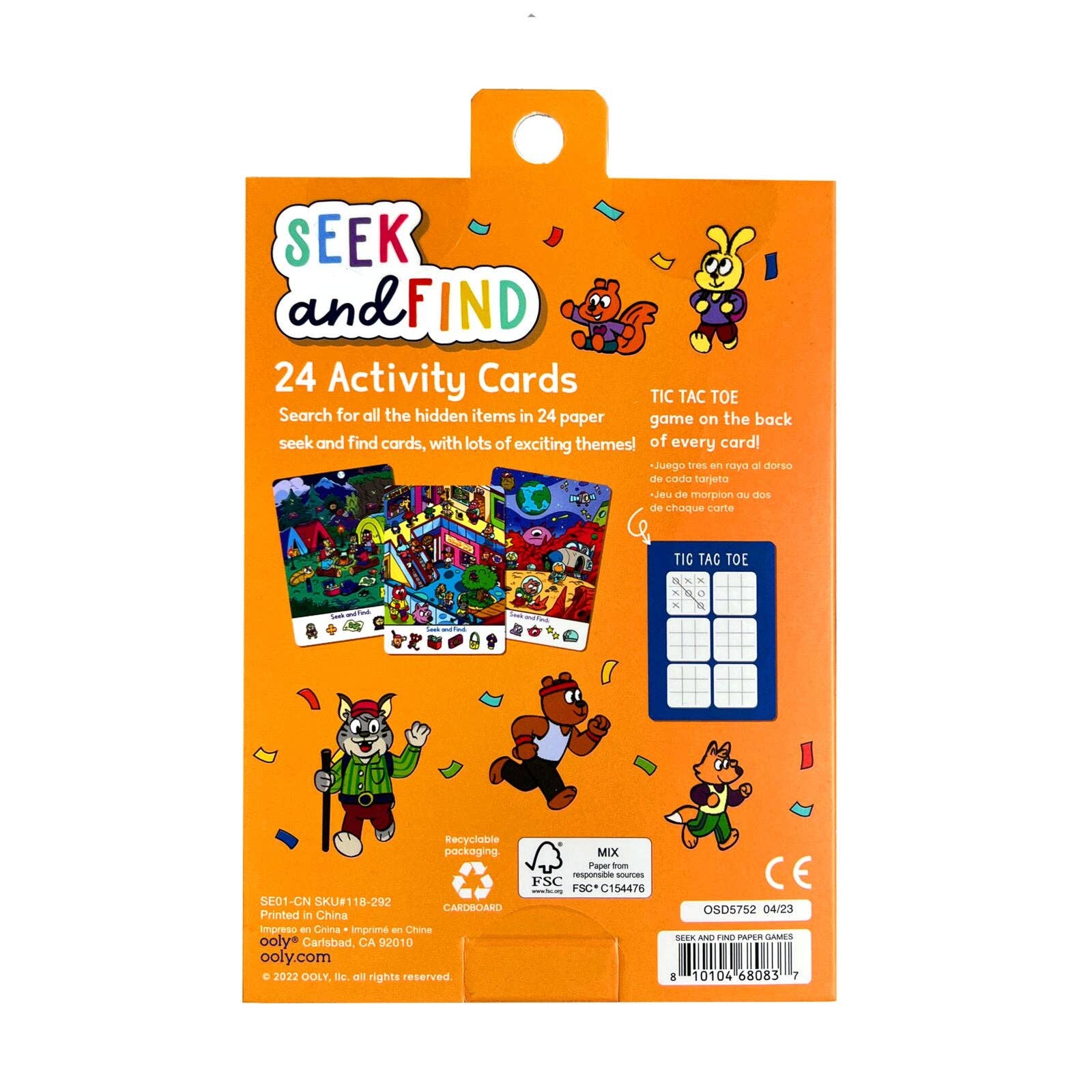 Seek & Find Activity Cards