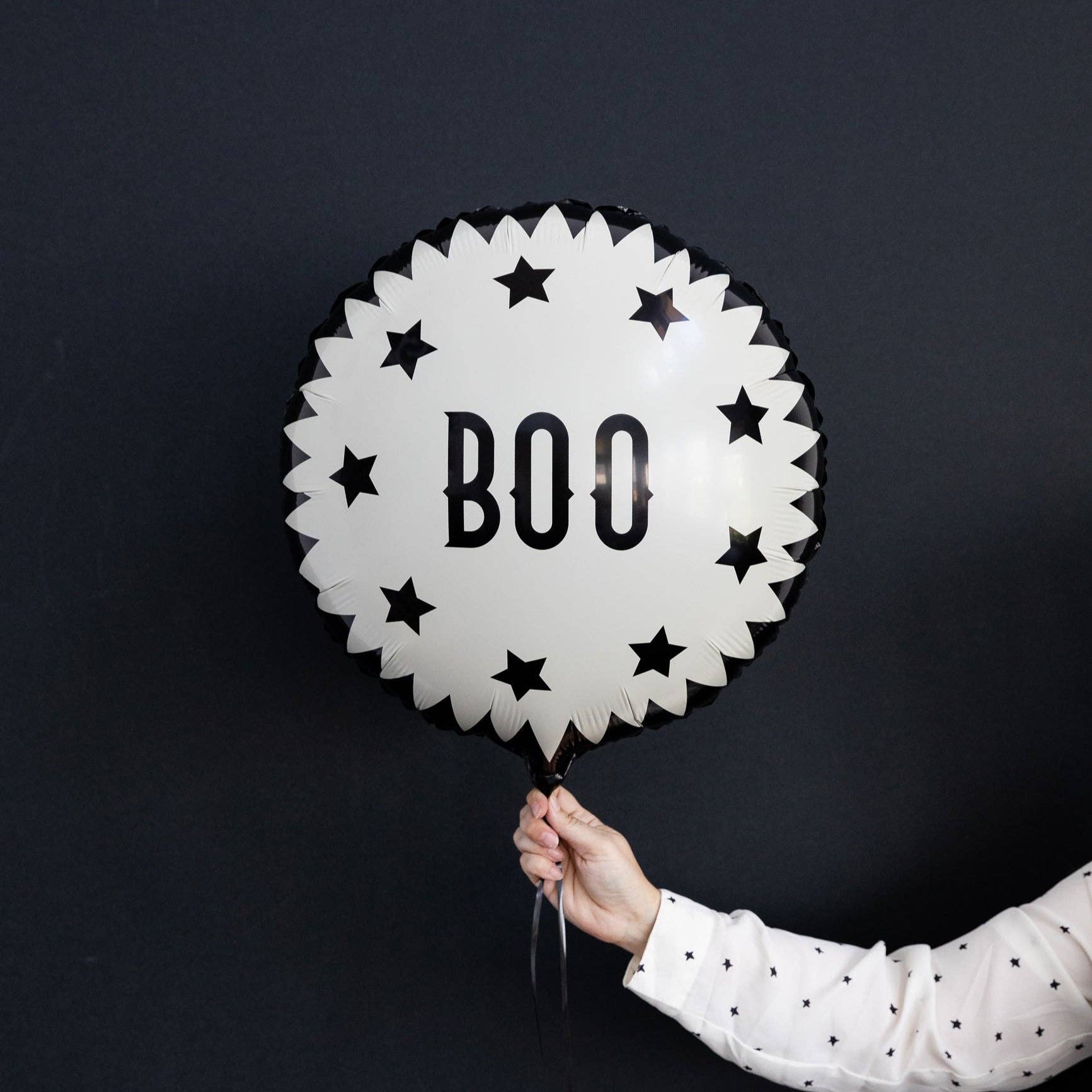 Vintage Halloween Boo Mylar Balloon