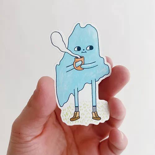 Sticker - cozy maine