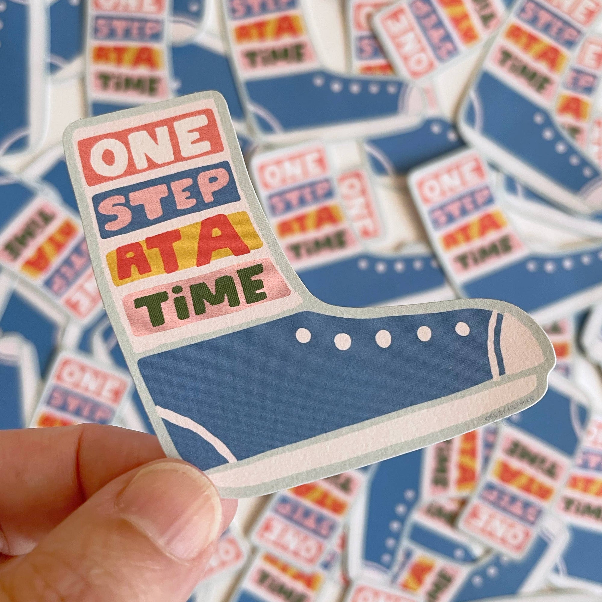 One Step At A Time Sticker - Suzy Ultman