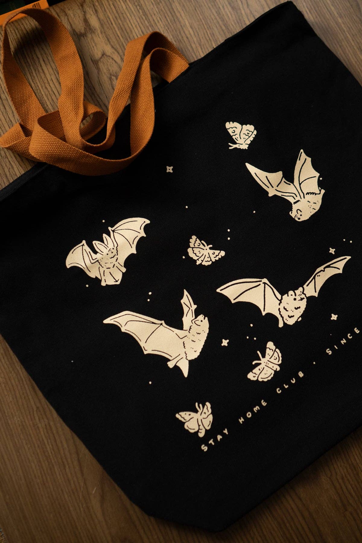 Echolocation Big Zip Tote | XL canvas bat bag w pocket