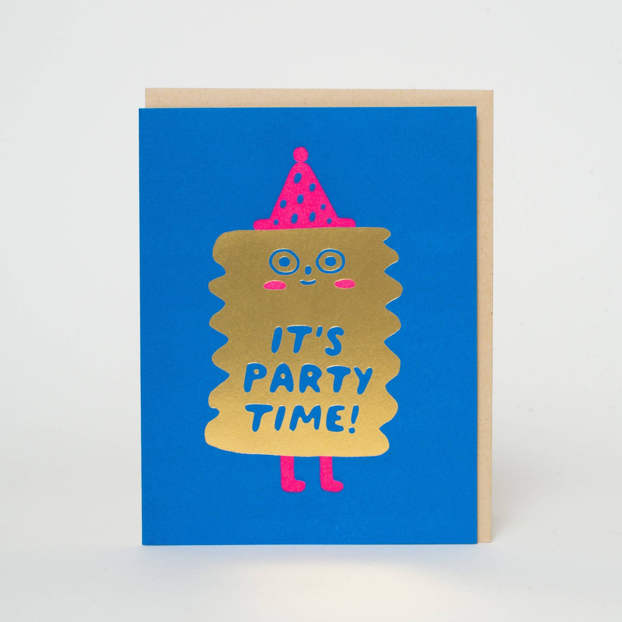 Party Time Birthday Friend Letterpress Card - Suzy Ultman