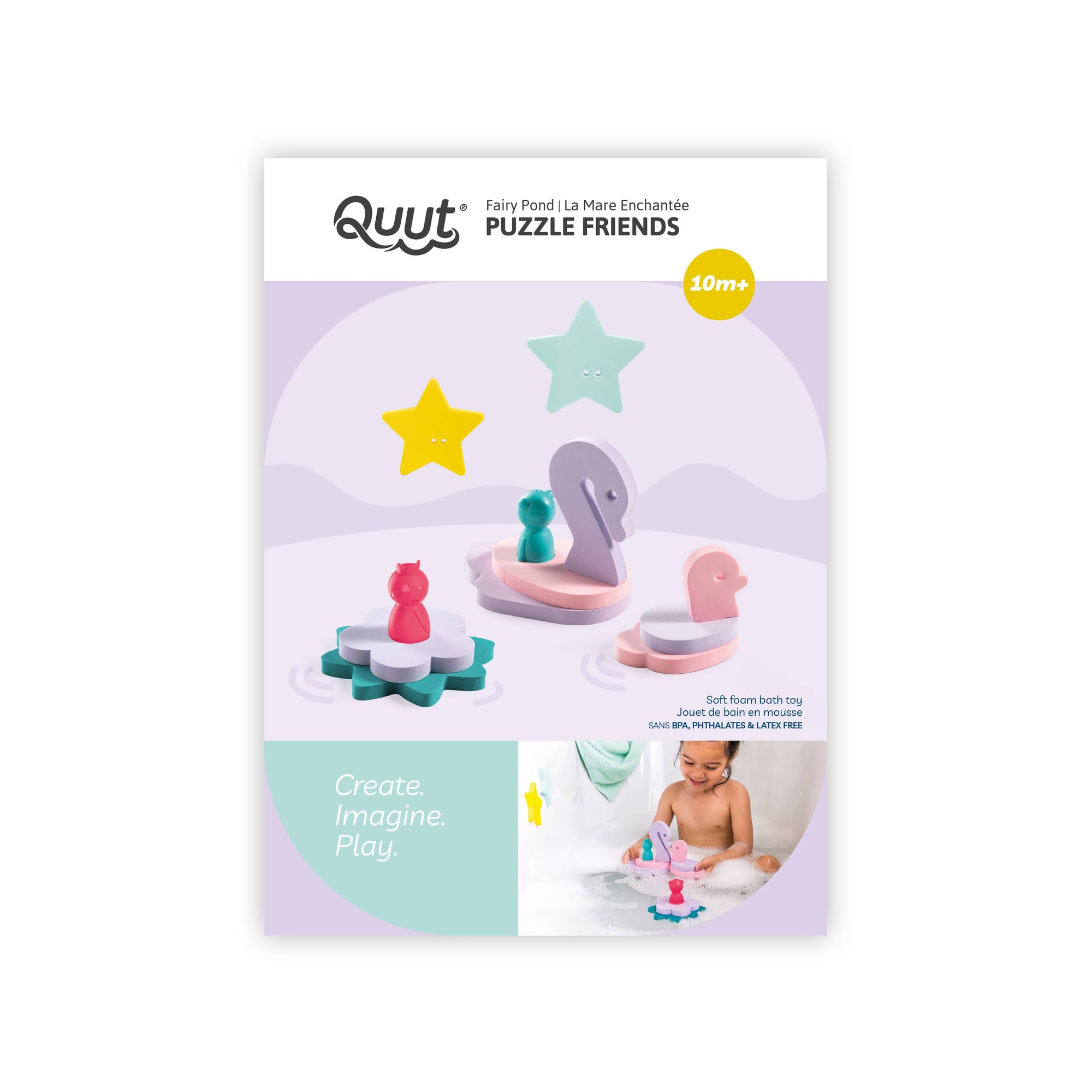 Quut Puzzle Friends -Fairy Pond