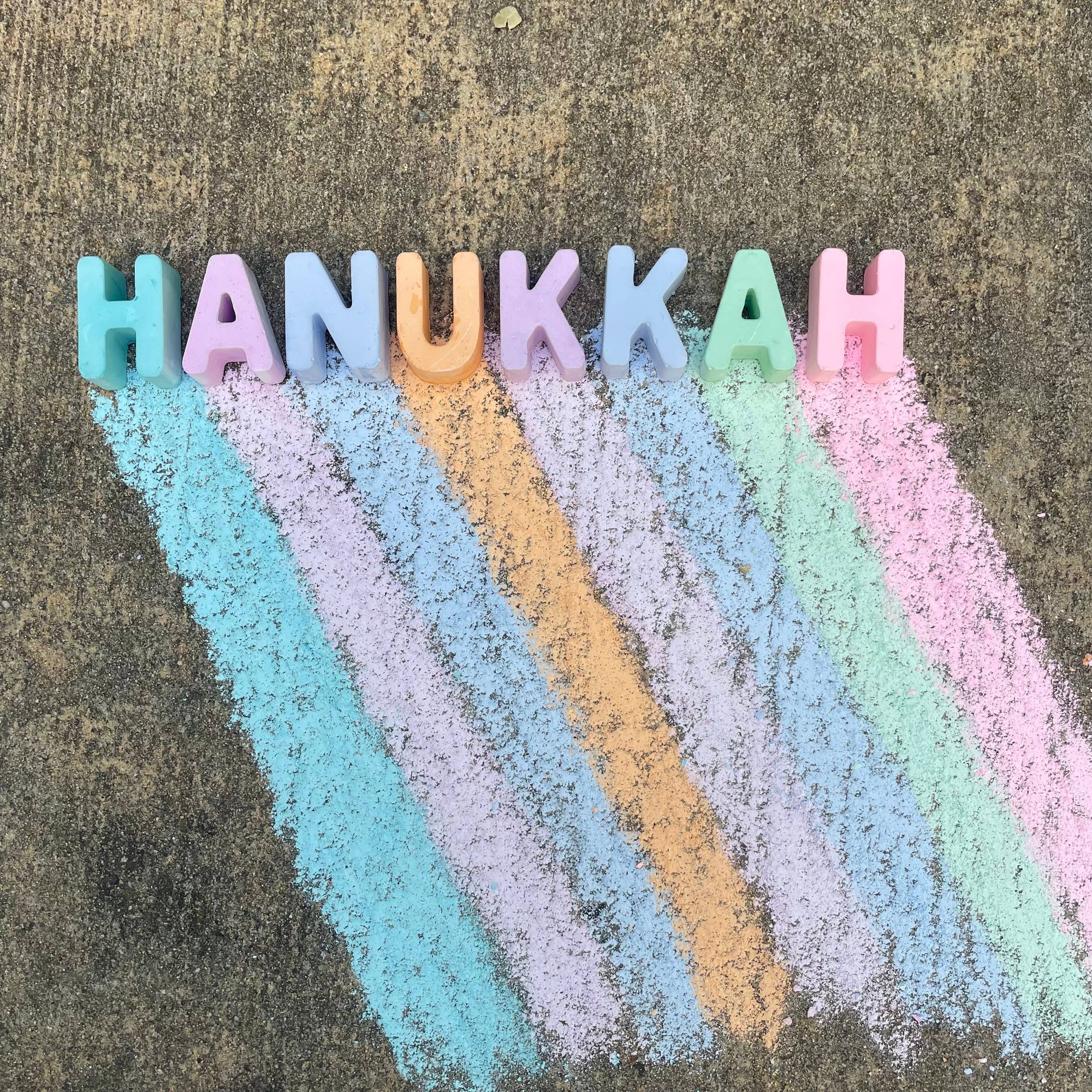 HANUKKAH | HANDMADE SIDEWALK CHALK