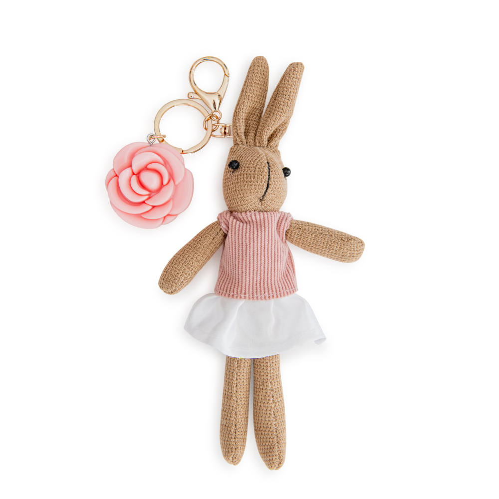 Bunny Keychain Lip Balm