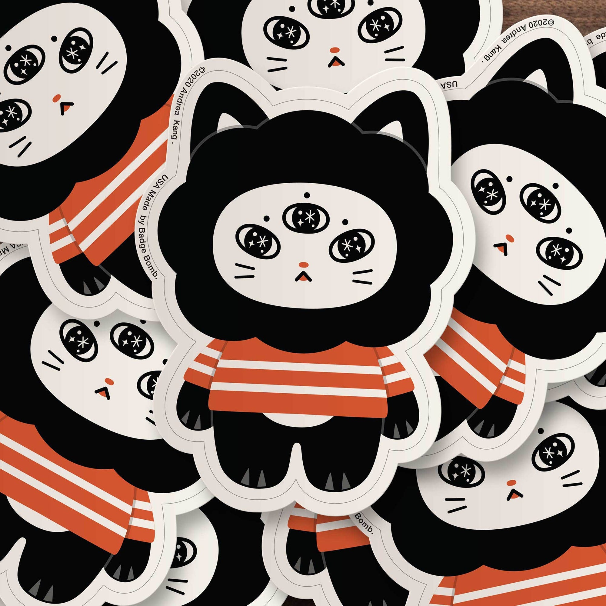 Coven Cat Sticker -Andrea Kang