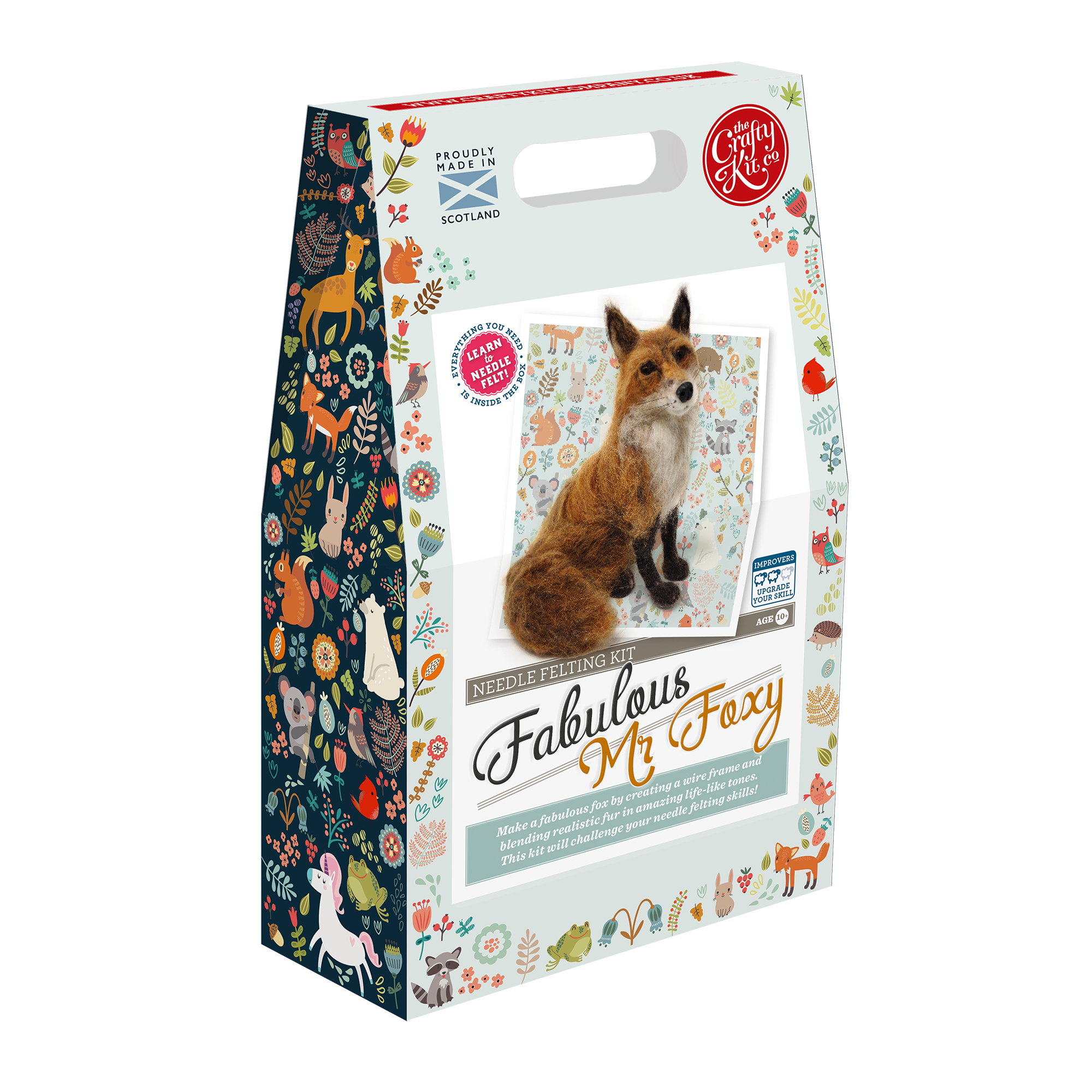 Fabulous Mr Foxy Needle Felting Craft Kit (10yrs+)