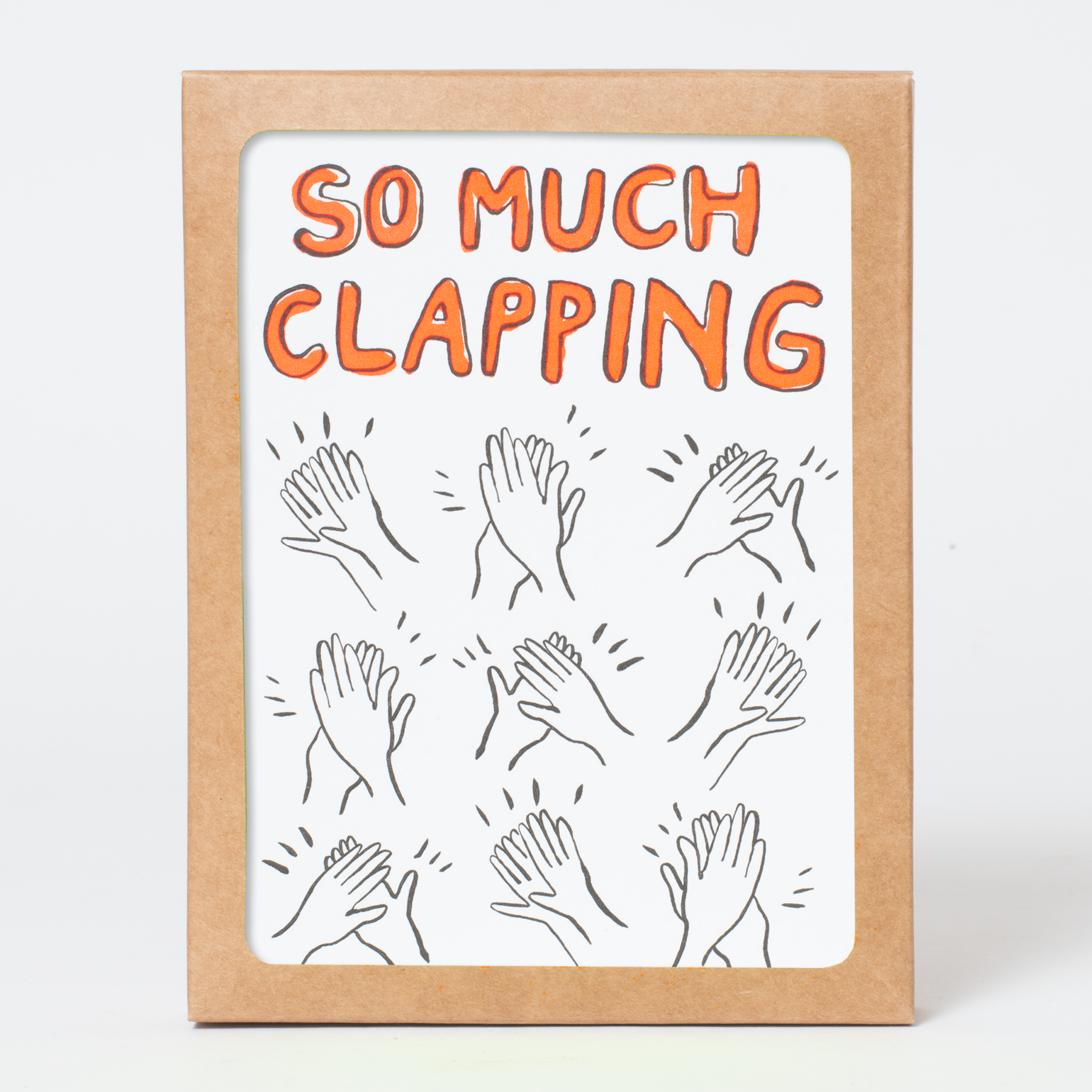 Clapping Congrats Greeting Card Box Set (x6)