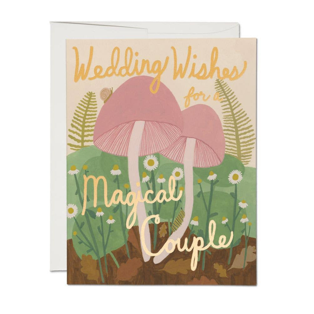 Magical Couple wedding card - Kate Pugsley