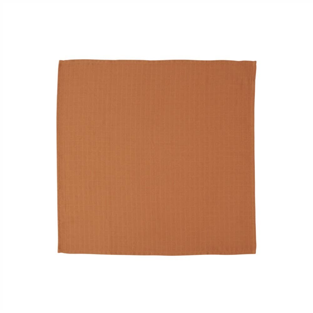 Muslin Square - Tiger - 3 Pcs/Pack - Green