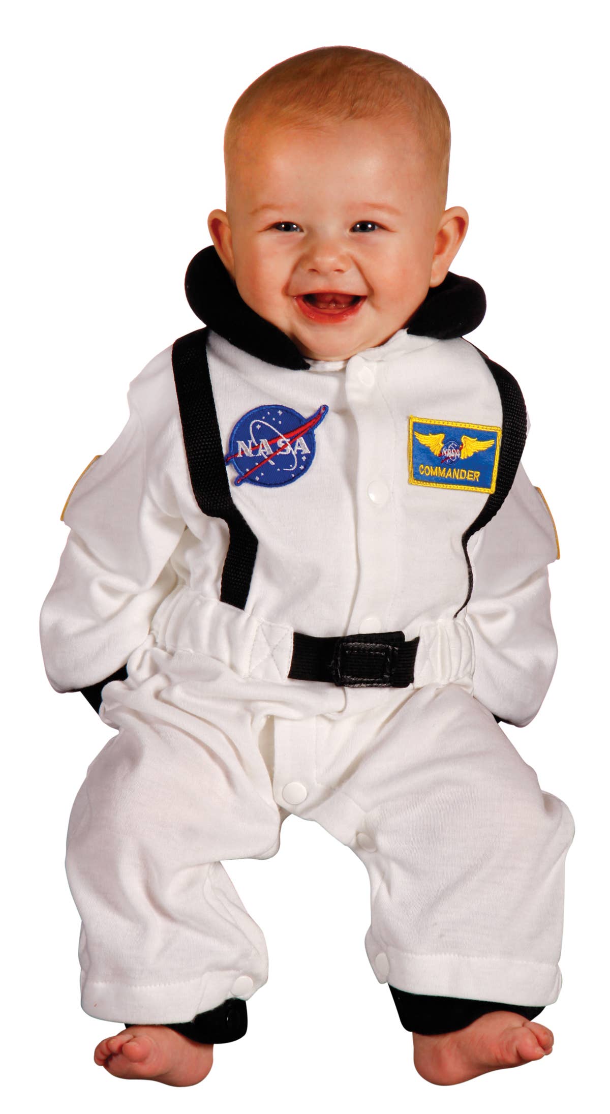Jr. Astronaut Romper -orange