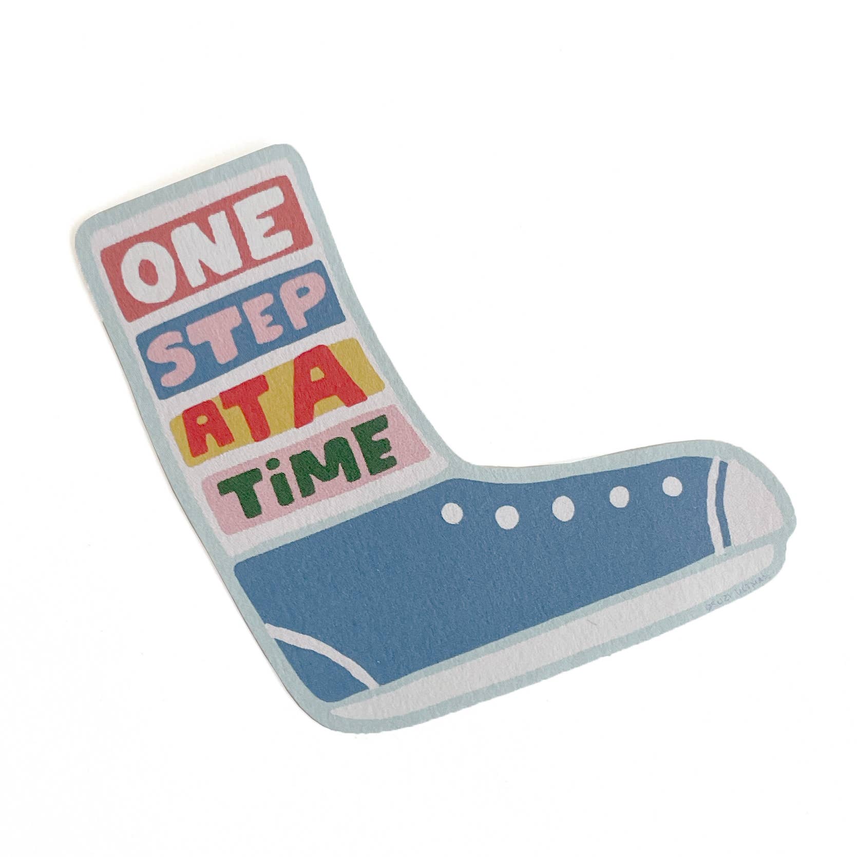 One Step At A Time Sticker - Suzy Ultman