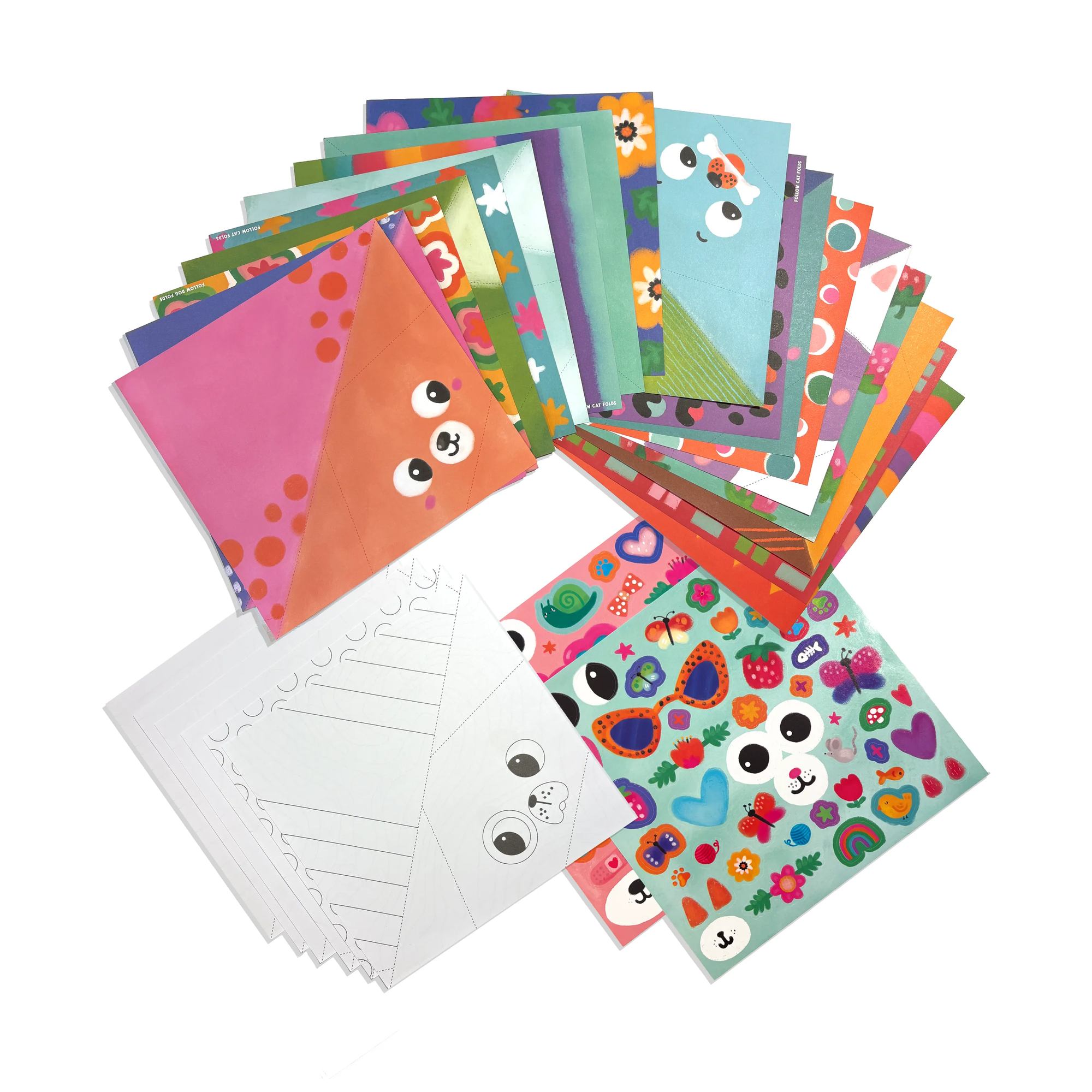 D.I.Y. Pet Pals Origami - Set of 24 Designs