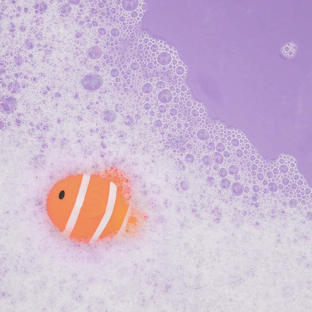 Plop Plop Natural Color Bubble Bath - Mystery Purple (230g)r