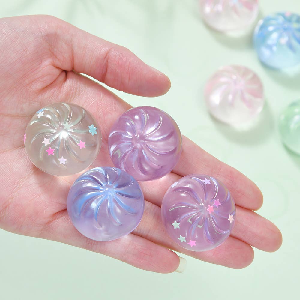 Mini maltose dumpling squishy toy for stress relief-4pack