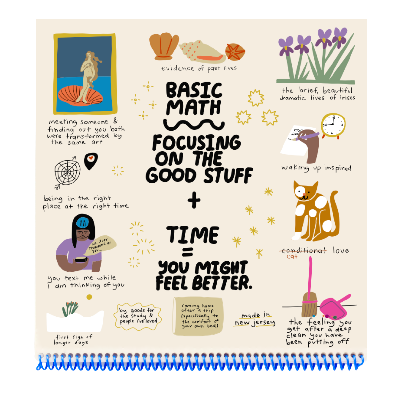 2026 Only Good Things 12-Month Wall Calendar