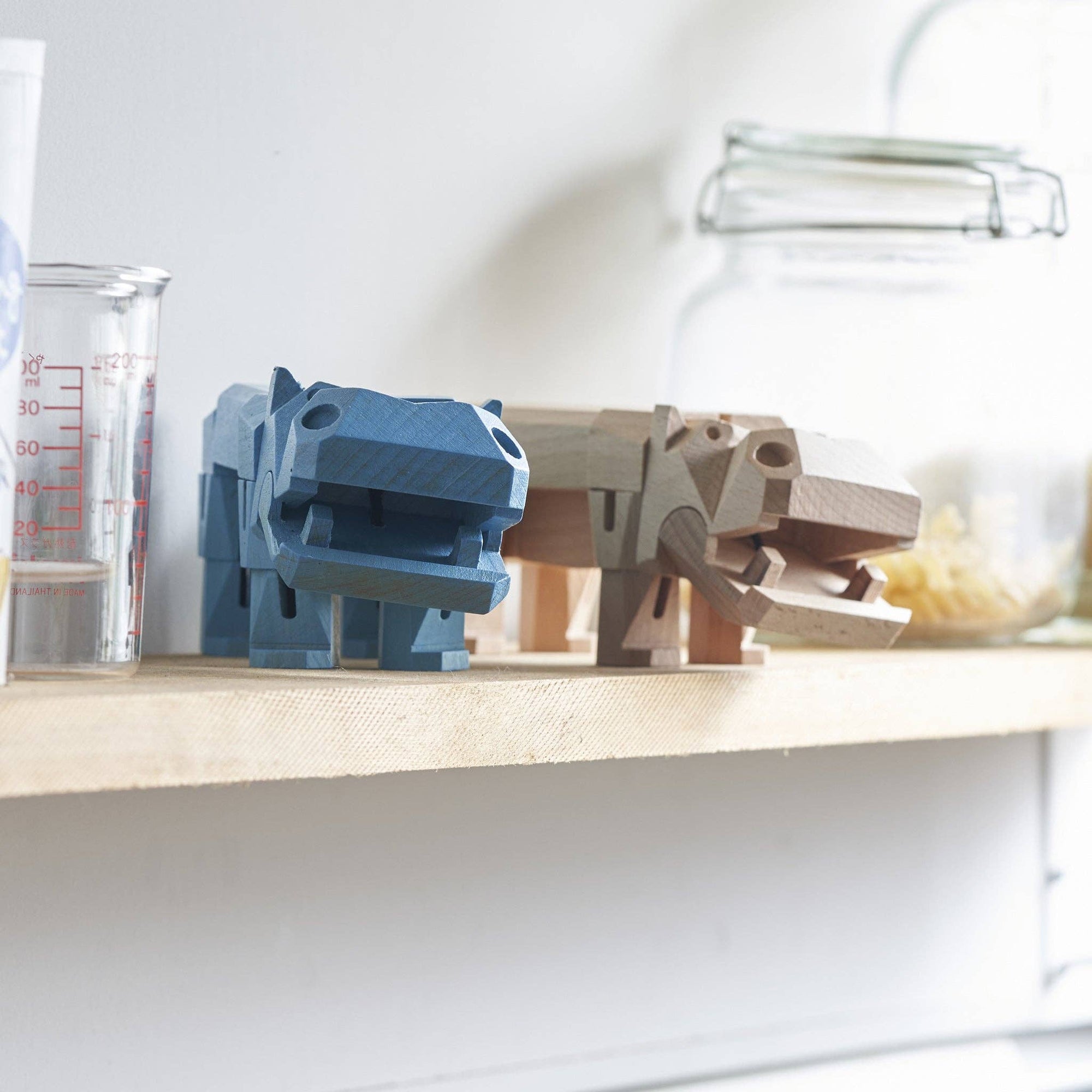 Morphits Hippo Wooden Toy