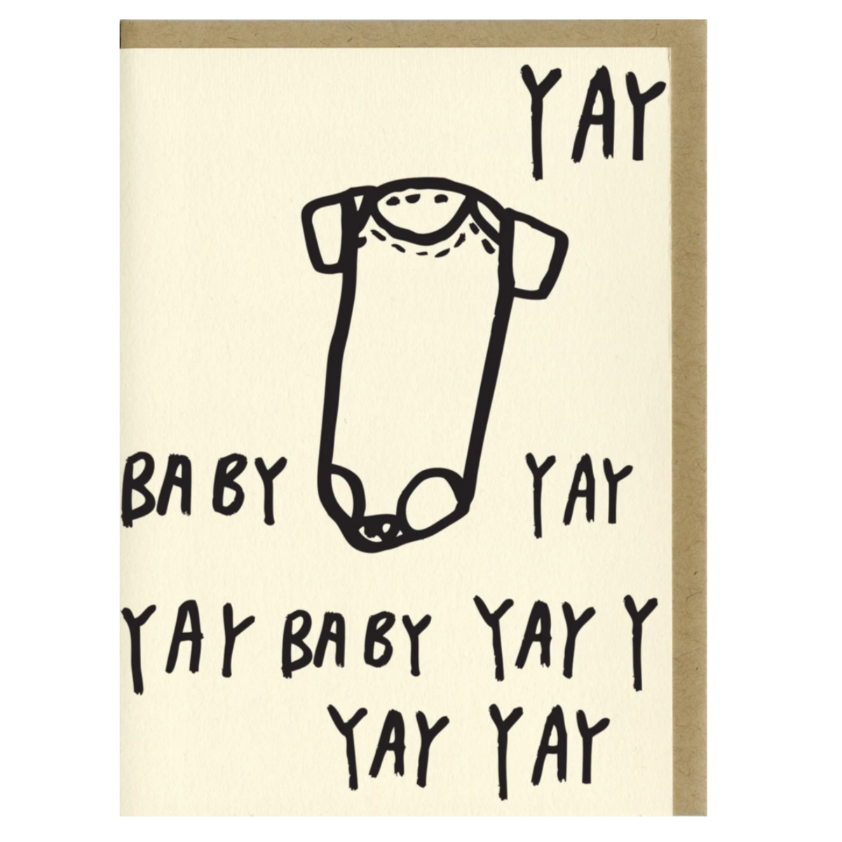 Yay Baby Card -baby