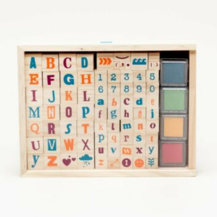 Printer's ABC Stamps (4yrs-adult)
